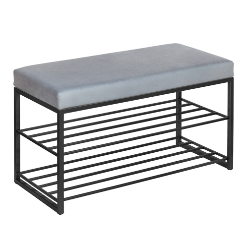 Обувница GARDA, черный, Light Blue, 85*40*52 фото 5