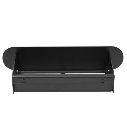 Полка для ванной комнаты SOLA, черная, 30 см фото 4