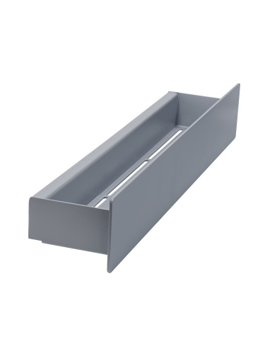 Полка для ванной комнаты CASA, 50 см, нерж. сталь, серая фото 6