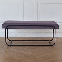 [не активен] Банкетка SIENA, черная, LAVANDA, 108*42*44 {37356}