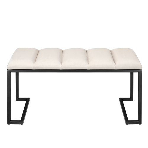 Банкетка OMEGA MINI, черная, Ivory, Bulon, 85*40*43,5