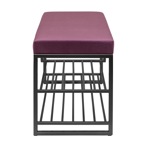 Обувница GARDA PLUS, черная, Marsala, 85*40*52 фото 8