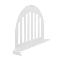 Разделитель держатель для книг ARNETTA, белый