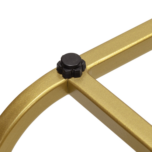 Консоль SIENA, золотая, тонированное стекло фото 7