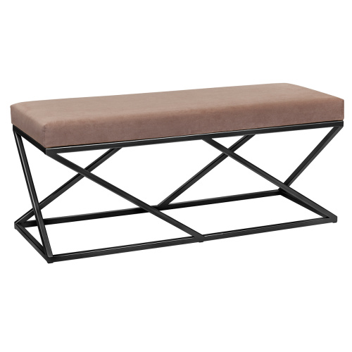 Банкетка ZUMA, черная, Mocco, 110*40*45 фото 4