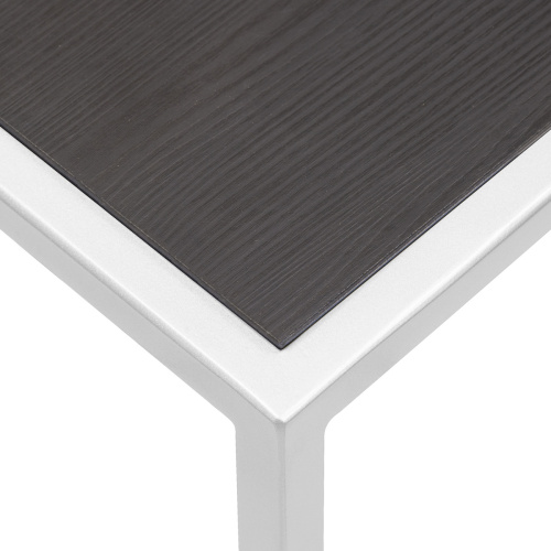 Консоль SKANDI, белая, ЛДСП черный фото 10