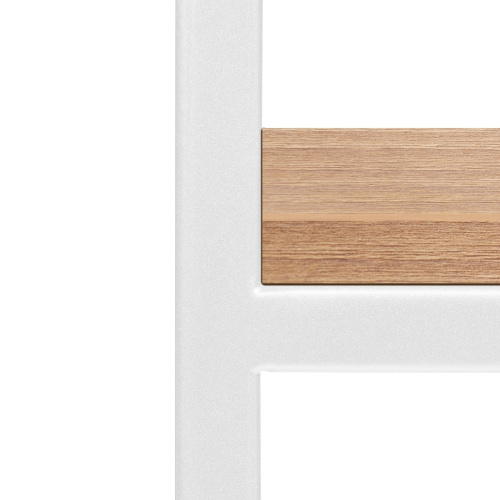 Стеллаж ALTO, белый, ЛДСП Робиния фото 5