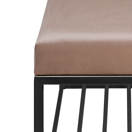 Банкетка RUBY, черная, Mocco, 110*40*45 фото 10