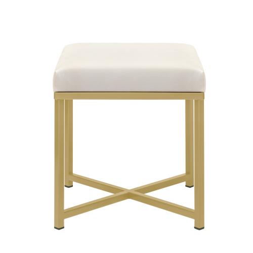 Пуф CRUZ, золотой, Ivory, 40*40*47 фото 7