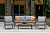 Набор садовой мебели SANTORINI диван, 2 кресла, столик, цвет PECAN
