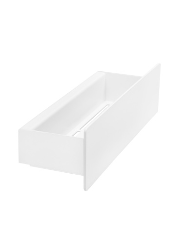 Полка для ванной комнаты CASA, 30 см, нерж. сталь, белая фото 5