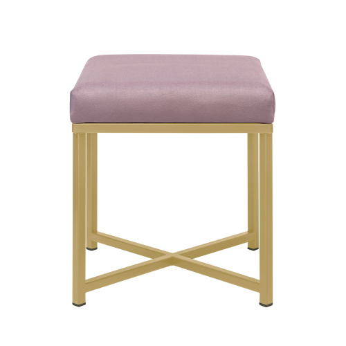 Пуф CRUZ, золотой, Dusty Pink фото 4