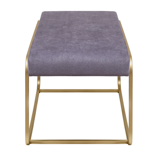 Банкетка SIENA, золотая, ANTRACITE, 108*42*44 фото 6