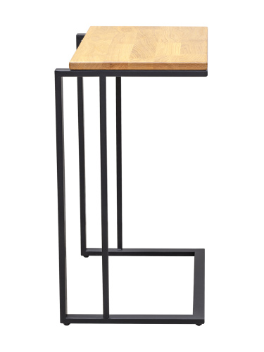 Столик кофейный приставной черный, 550х365x670 фото 4