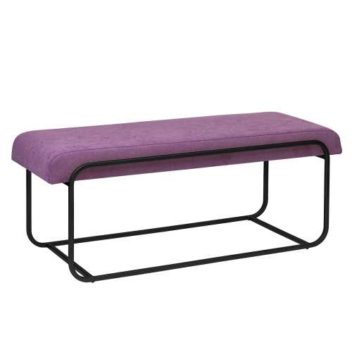 Банкетка SIENA, черная, LAVANDA, 108*42*44 фото 5