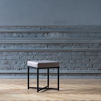 Пуф CRUZ, черный, серый