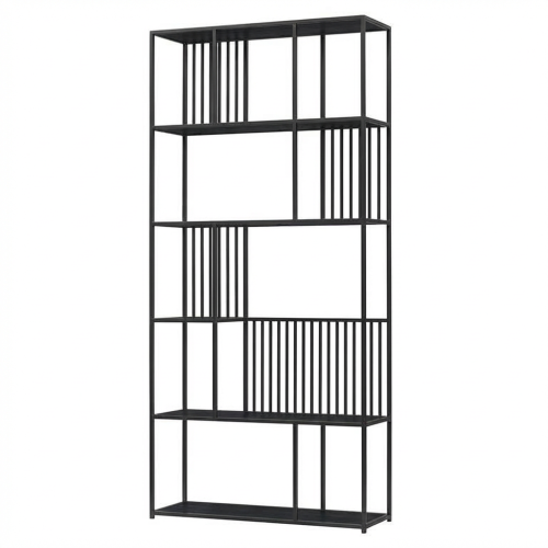 Стеллаж SOHO, черный, ЛДСП Черный Лес