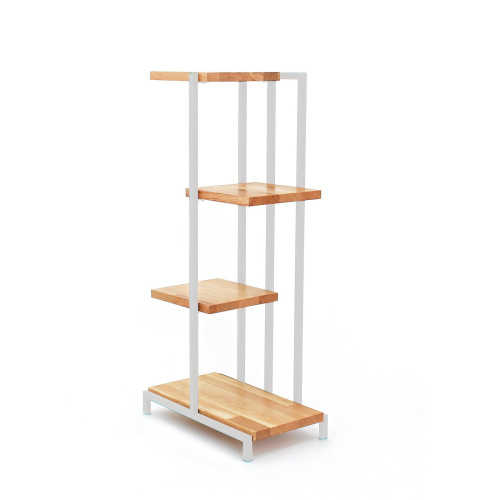 Стеллаж-подставка для цветов Loft 5, белый, 40*23*80 фото 5