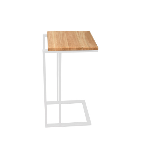 Столик кофейный приставной, белый 330 фото 14