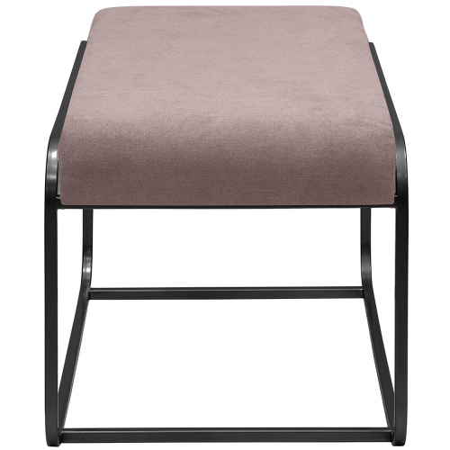 Банкетка SIENA MINI, черная, CLAY, 81*42*44 фото 3