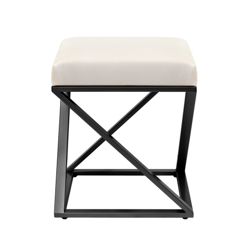 Пуф Chelsea, черный, Ivory, 40*40*45 фото 6