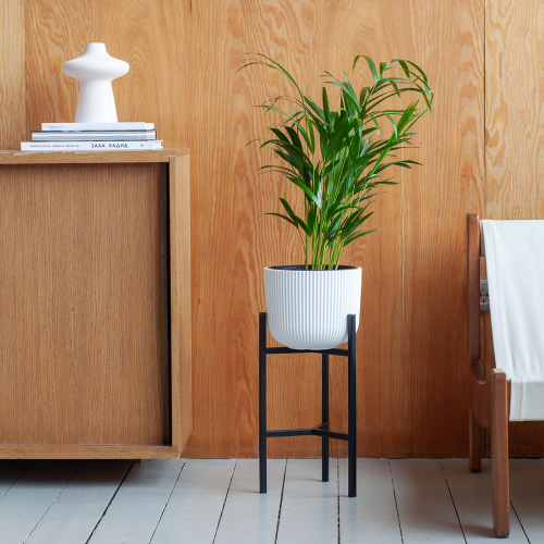 Подставка для цветов Trinity 40, черная фото 2