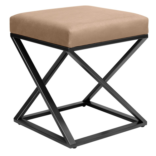 Пуф Chelsea, черный, Mocco, 40*40*45 фото 6