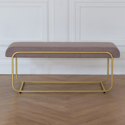 Банкетка SIENA, золотая, CLAY, 108*42*44