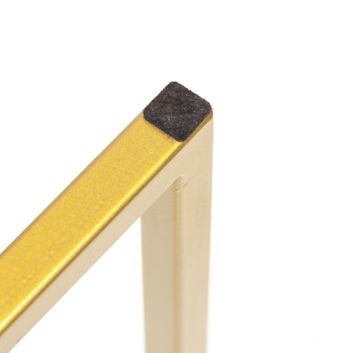 Банкетка ALBA, золотая, Dusty Pink, каретная стяжка, 110*40*45 фото 8