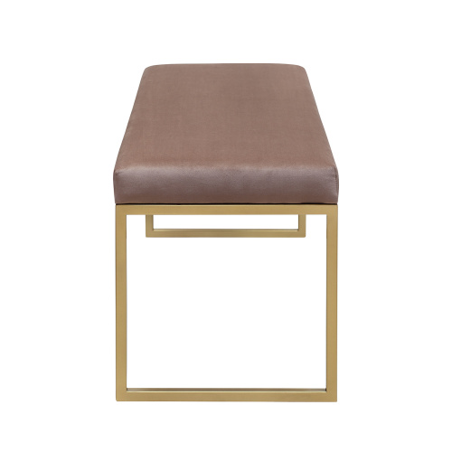 Банкетка ALBA, золотая, Mocco, 110*40*45 фото 3