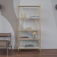 Стеллаж OSLO MINI, металлический каркас, полки керамика