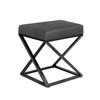 Пуф Chelsea, черный, Mouse Grey