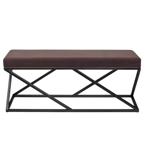 Банкетка ZUMA, черная, Kashtan, 110*40*45