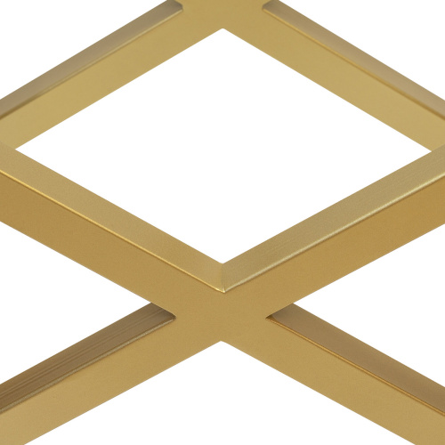 Пуф KARIN, золотой, Steel Gray, 60*40*45 фото 9