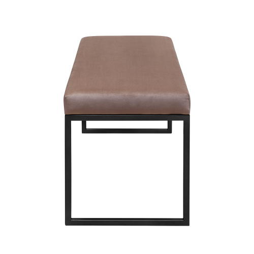 Банкетка ALBA, черная, Mocco, 110*40*45 фото 4