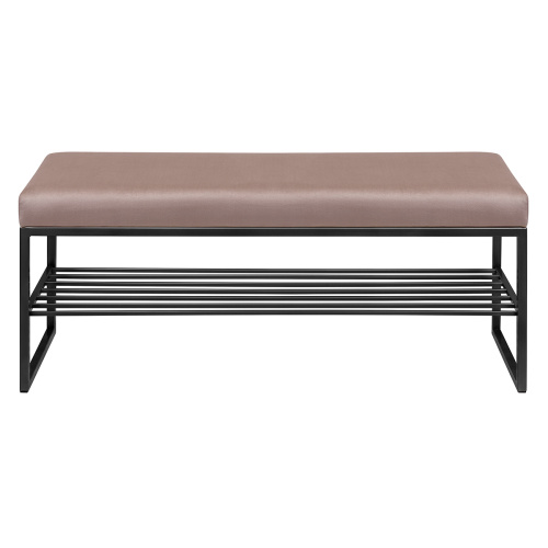 Банкетка RUBY, черная, Mocco, 110*40*45 фото 6