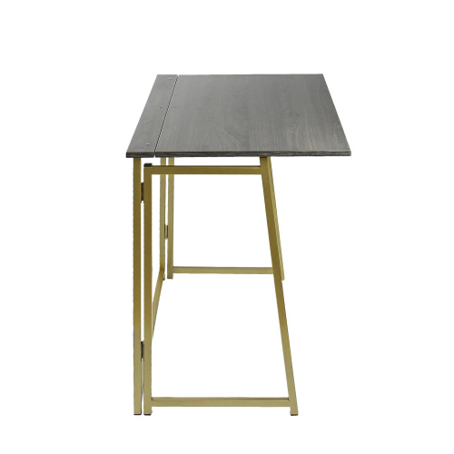 Стол складной SKANDI, золотой/дуб графит фото 2