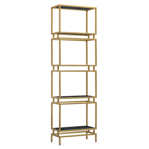 Стеллаж BRICK, золотой, керамика Antracite