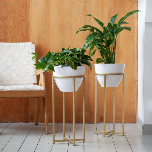 Подставка для цветов Grace 60-34, золотая фото 2