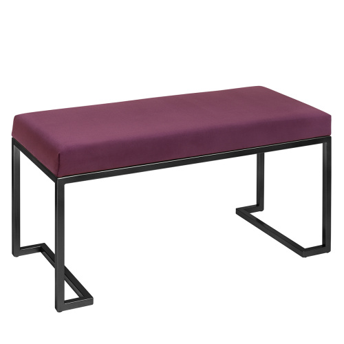 Банкетка OMEGA MINI, черная, Marsala, 85*40*45 фото 2