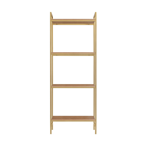 Стеллаж ALTO, золотой, ЛДСП Робиния фото 2