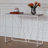 Консоль EVA, белая, ЛДСП Аренария