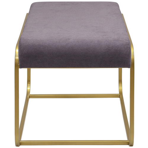 Банкетка SIENA MINI, золотая, ANTRACITE, 81*42*44 фото 3