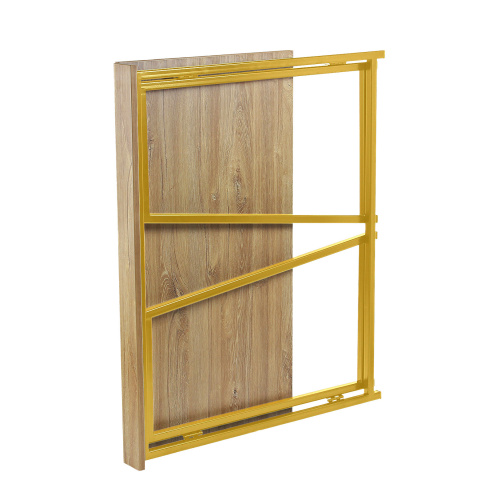 Cтол складной SKANDI, золотой/дуб канзас фото 12