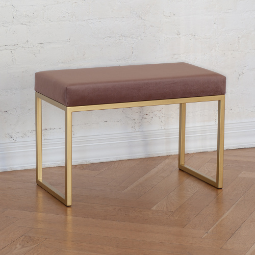 Банкетка ALBA SMART, золотая, Mocco, 65*35*45 фото 2