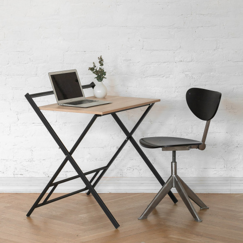 Стол складной компьютерный 60 см, дуб бардолино