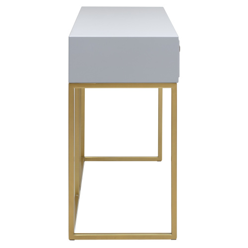 Консоль VERONA, золотая, МДФ Pearl Grey, 112*40*78 фото 6