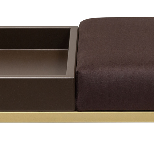 Банкетка RUBY BOX, золотая, Kashtan, BrownBox, 85*40*45 фото 4