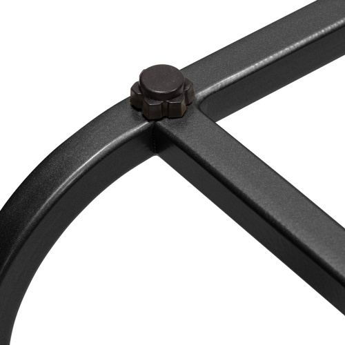 Банкетка SIENA, черная, LAVANDA, 108*42*44 фото 7