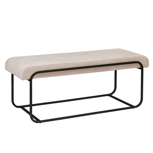 Банкетка SIENA, черная, CHAMPAGNE, 108*42*44 фото 5